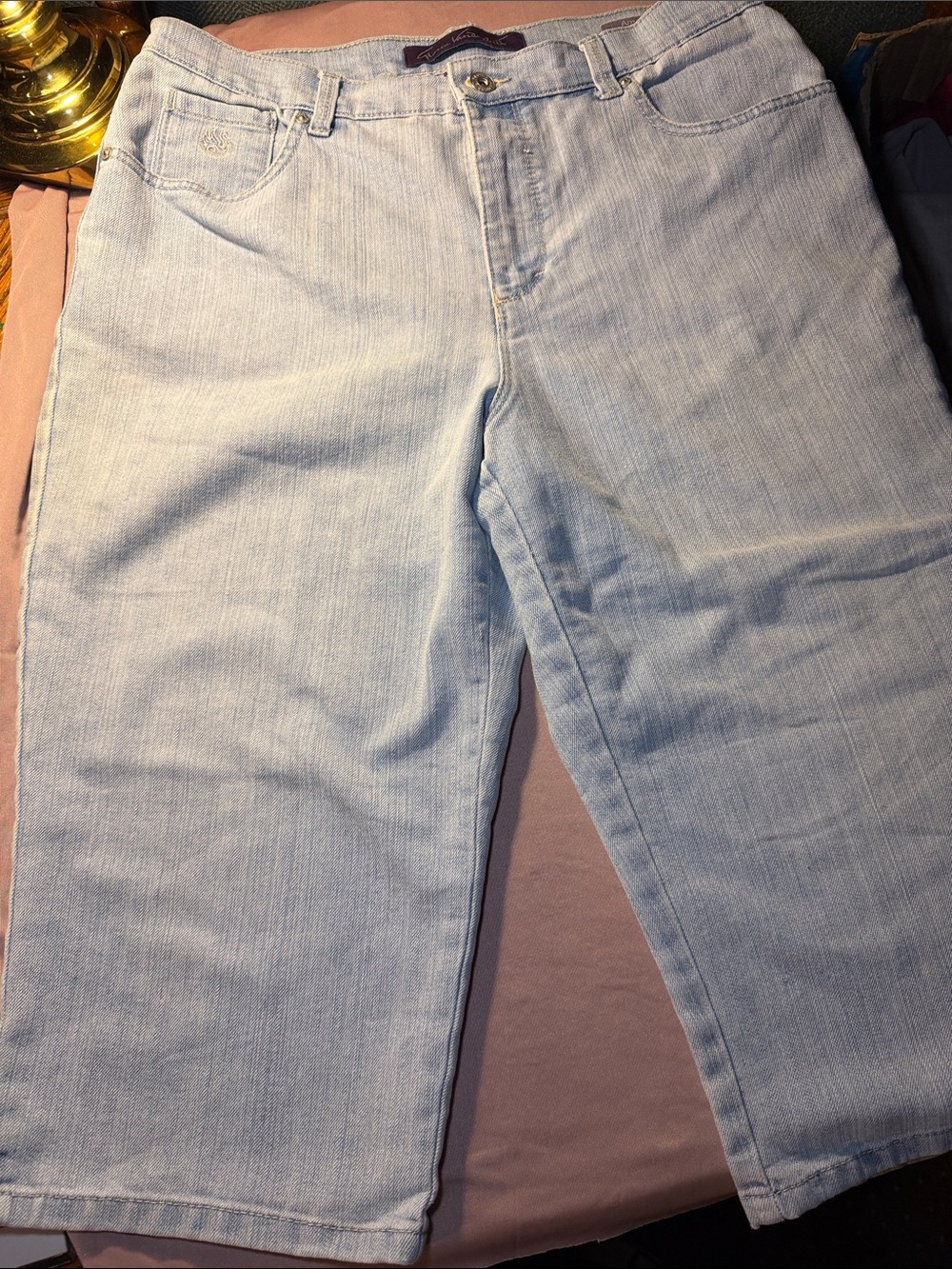Gloria Vanderbilt Light Blue Denim Shorts